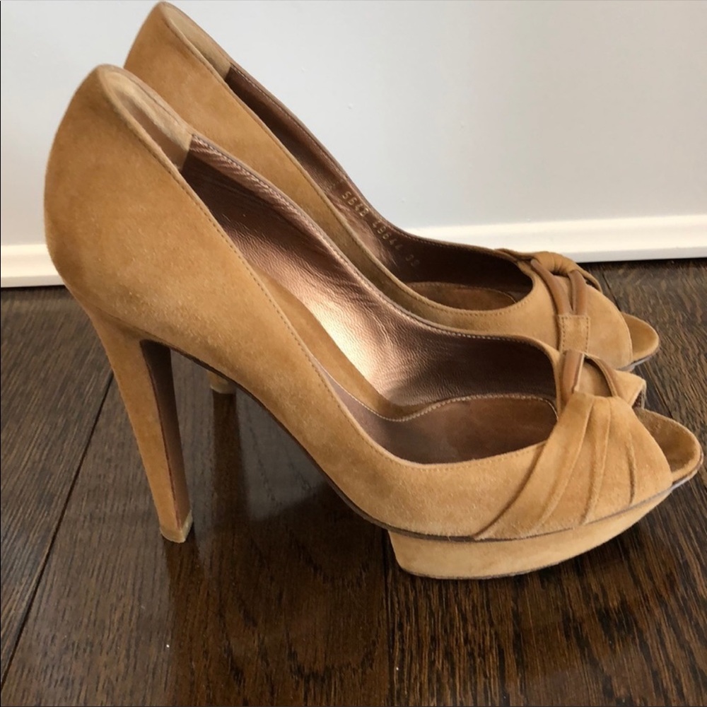 Sergio Rossi suede heels